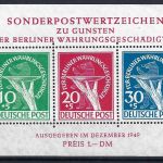 C) Berlin Plattenfehler, Block 1 II ** gep. Schlegel BPP, ME 2.500€
