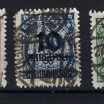 C) DR Mi 534 B °, 335 B °, 336 B ° gep. Infla Berlin / BPP, ME 430€