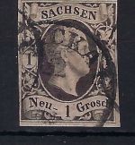 A) Sachsen Mi 4 I ° gepr. Rismondo BPP, ME 90€