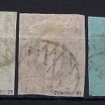 A)Sachsen Mi 2IIa 3a, 4IIa 5-6 je °, meist gep. Rismondo BPP, ME 320€