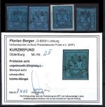 A) Oldenburg Mi " 2 I - IV °, gepr. / KB Berger BPP, ME 310€