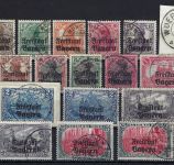 A) Bayern Mi 136-151 ° gepr. Dr. Helbig / Infla Berlin, ME 900€