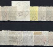 A) Bayern Mi 136-151 ° gepr. Dr. Helbig / Infla Berlin, ME 900€