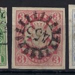 A) Bayern Mi 14a/b - 17 °, 14b-17 gep. Sem/Schmitt BPP, ME 155€
