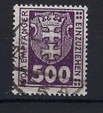 C) Danzig Porto Mi 19 y° gep. Oechsner BPP/Infla Berlin, ME 400€