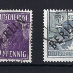 C) Berlin Mi 2x °, 5x °, je gepr. Schlegel BPP, ME 140€