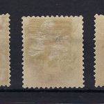 C) Japan Mi 100, 102, 104 je * , Manukowski Bestand/Den Haag, ME 180€