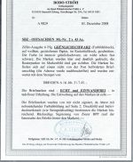 C) Ost Sachsen Mi 43Ac (2) Brief, einwandfrei, FA Ströh BPP, ME 6.000€