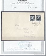 C) Ost Sachsen Mi 43Ac (2) Brief, einwandfrei, FA Ströh BPP, ME 6.000€