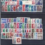 A) DDR Mi 242-357 ** in guter Qualität, mit Blocks, ME 2.260€