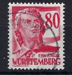 A) Fr. Zone Württemberg Mi 36 ° einwandfrei, gepr. Schlegel BPP