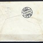 A) DSWA Brief von Borssum über Kiel n. Kub an Postassistent Bergmann