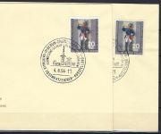A) Berlin Mi 120 a/b jeweils auf amtlichen FDC, ME 220€