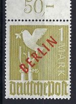 A) Berlin Mi 33 P OR dgz ** gepr. Schlegel BPP, ME 1.200€
