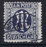 A) Bizone AM Post Mi 34 a Az °, gep. Schlegel BPP, ME 500€