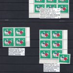 A) Berlin Besonderheiten, Partie Marken / MH´s **, Abarten / PF...