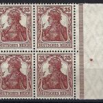 C) DR Mi 103b ** 4er-Block einwandfrei, gepr. Infla Berlin, ME 200€