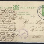 A) SWA Englische Besetzung, Postkarte Swakopmund - Windhuk