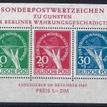A) Berlin Block 1 ** einwandfrei, mit FA Schlegel BPP, mit Kringel...