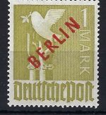 A) Berlin Mi 33 ** in Luxus Qualität, gep. Schlegel BPP, ME 550€