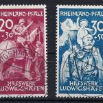 A) Fr. Zone Baden Mi 30-31° Luxus Qualität, gep. Schlegel BPP, ME 150€