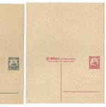 A) DAP/Kolonien, Partie Ganzsachen/Streifbänder °/(*)
