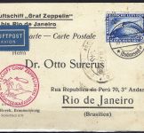 A) DR Südamerikafahrt Mi 438 EF Friedrichshafen n. Rio de Janeiro
