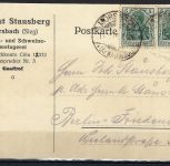 A) DR Mi 85 IIe MeF Postkarte Morsbach n. Berlin, bep. BPP, ME 350€