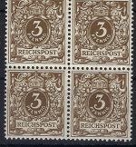 A) DR Mi 45e ** Viererblock, gep. BPP, ME 260€