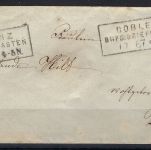 A) Preußen Mi 16 Brief mit Ra3 "Coblenz BHFS Briefkasten"