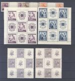 Dt. Bes. 2. WK, umfangreicher Posten auf 6 Steckkarten