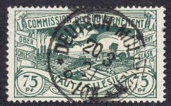 Dt. Abstimmung Oberschlesien Mi.Nr. 24b gestempelt, Fotoattest BPP