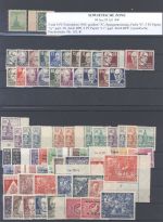 SBZ, umfangreicher ** Posten auf 4 Steckkarten