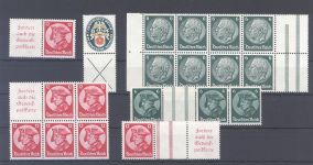Dt. Reich Zusammendrucke, ** Posten besserer Zusammendrucke