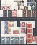 Saarland, ** Posten auf Einheiten und Randwerte auf 8 Steckkarten