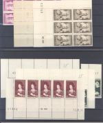 Saarland, ** Posten auf Einheiten und Randwerte auf 8 Steckkarten