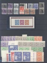 Bizone, umfangreicher ** Posten auf 5 Steckkarten