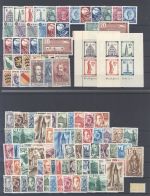 Franz. Zone, umfangreicher Posten mit besseren Werten und Sätzen