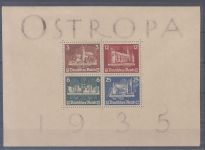 Dt. Reich Block 3, Ostropa Block ungebraucht