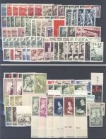 Saarland, umfangreicher */** Posten auf 4 Steckkarten