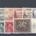 Dt. Reich, umfangreicher */** Posten aus 1933-38 auf 3 Steckkarten