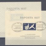 Danzig, gestempelter Posten aus 1924-39 auf 3 Steckkarten