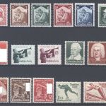 Dt. Reich, ** Posten aus 1934-35 auf Steckkarte