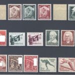 Dt. Reich, ** Posten aus 1934-35 auf Steckkarte