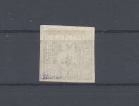 Bayern Michel Nummer 4 I, 6 Kreuzer Freimarke 1849 gestempelt, geprüft