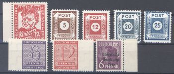 SBZ, ** Posten BPP geprüfter Werte auf Steckkarte