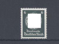 Dt. Reich Dienst Michel Nummer 135y aus Dienst 1934-38 **, gp BPP