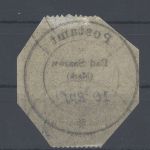 Dt. Lokalpost Bad Saarow Michel Nummer 1 I, 10 Pfg. 1945 *, geprüft