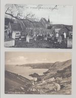 Dt. Bes. 2. WK Jersey, 4 verschiedene FDC als Posten
