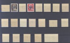 Dt. Bes. 2. WK Laibach Michel Nummer 1-20 **, meist geprüft